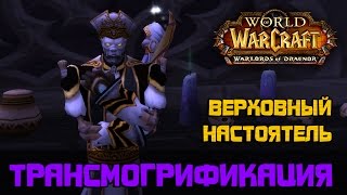 Верховный Настоятель, трансмогрификация Wow (Жрец, Маг, Чернокнижник)