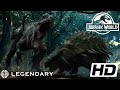 Jurassic world (2015) FULL HD 1080p - Indominus rex vs anklyosaurus Legendary movie clips