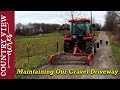 First time using a land leveler to maintain our gravel driveway.  Definitely easy to use.