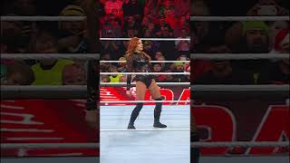 Becky Lynch was feeling the love from the crowd on Raw #Short