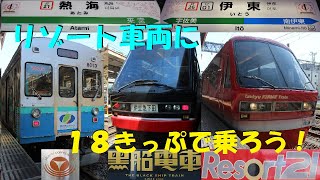 伊豆急行の普通列車車両全て乗ってきた【青春18きっぷで乗れる私鉄車両】