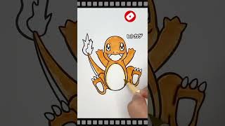 Coloring Charmander [Coloring book]