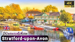 Stratford-upon-Avon 🇬🇧 | Warwickshire | 4K