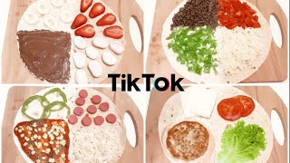 سندويشات التيك توك بحشوات مختلفة_Tik Tok tortilla Sandwich