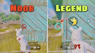 New Invisible Peak 😱 with Aim Features ✅❌| PUBG MOBILE / BGMI (Tips and Tricks) / Guide Tutorial