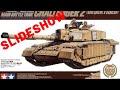 SLIDESHOW BUILD TAMIYA CHALLENGER 2 DESERTIZED