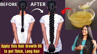 This Oil will Turn Thin Hair to Thick Hair, Your Hair will grow 10 times Faster| Oil for Regular Use