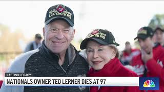 The Life and Legacy of Ted Lerner: The News4 Rundown | NBC4 Washington