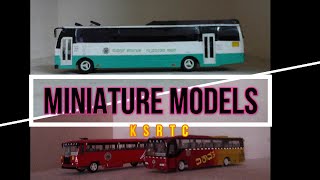 ಕ.ರಾ.ರ.ಸಾ.ನಿ ಬಸ್ ಮಾದರಿಗಳು--Bus Miniature Models- KSRTC