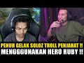 PENUH GELAK SOLOZ TROLL PENJAHAT🤣!! MENGGGUNAKAN HERO RUBY🤣!!