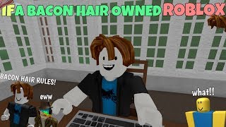 If Everyone Was A Bacon Hair In Roblox Reaction - do bacon hair noobs get treated differently roblox