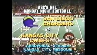 1983-09-12 San Diego Chargers vs Kansas City Chiefs