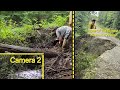 Unclogging A Bunch Of Very Clogged Culverts After Storm And Adventure Detours Around Washouts