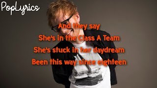 Ed Sheeran - The A Team (Acoustic Lyrics)