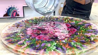Amazing Table of Flowers and Epoxy resin.