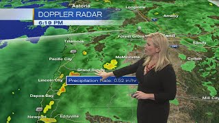 6 p.m. Tuesday evening forecast KOIN 6 News Nov. 21, 2017