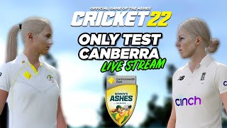 CRICKET 22 (PS5) | The Ashes! Only Test @ Manuka Oval (Day 3)
