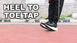 How to jump rope like a boxer | Heel to toe tap footwork