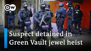 German police investigating Green Vault theft detain suspect | DW News