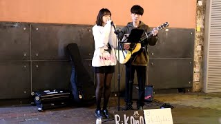 Busking旺角朗豪坊對開@小幸運~不能說的祕密~穿花蝴蝶~說好不哭~說散就散-Cover|20231228