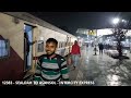 an evening at durgapur station west bengal .