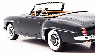 1958 Mercedes-Benz 190 SL Roadster w121 a sporty two-seater GT car