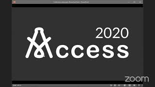 Access 2020 Day 1