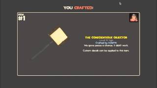 Team Fortress 2 Conscientious Objector Craft