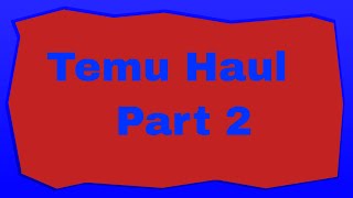 #temuhaul part 2 with links available 🤗