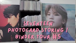 Seventeen Photocard Storing / Binder Tour #5