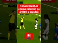 Renato Sanches chama palavrão po árbitro e espulso