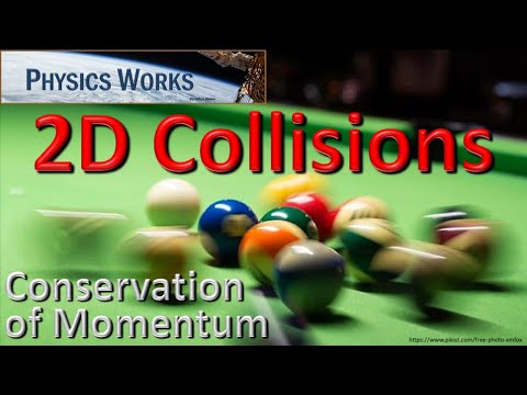 2D Collisions (Linear Momentum: Part 5 Of 5) Physics And AP Physics 1 ...