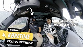 🚗 Mustafa’s 4. Køretime | Gear-kaos og Højre/Venstresving 😂🔥