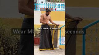 Wear DHOTI in 30 seconds 🦁🙏🏻 #ytshorts #yt #shorts #howtowesrdhoti #dhoti #dhotitutorial