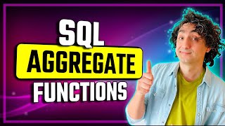 SQL Aggregate Functions | COUNT, SUM, AVG, MAX, MIN | #SQL Course 21