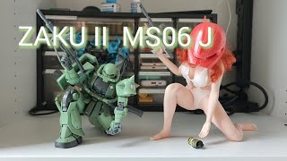 ZAKU II MS06 J 渣古 可動性高 #高達 #渣古 #機動戰士