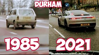 Drive Around Durham in 1985 and 2021 See The Difference. Also Footage From The 1960's.