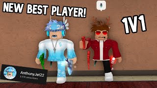 1v1 with the *NEW* BEST PLAYER in Murder Mystery 2! (@AnthonyJet22)