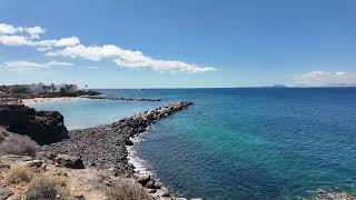 Playa Blanka - deptak #lanzarote #canaryislands #canarias #travel #explorer