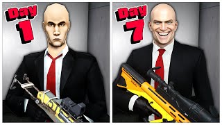 How I Beat Hitman and Became the ULTIMATE ASSASSIN In ONLY 7 DAYS (The Movie)