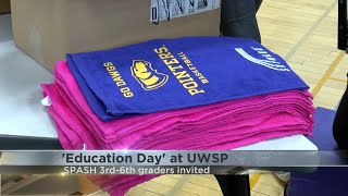 UW-Stevens Point & SPASD Team Up For 'Education Day'