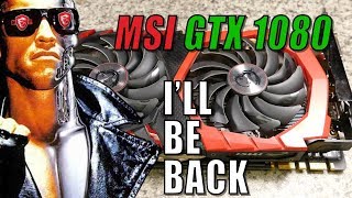 ДВОЙНОЙ ПРОГАР MSI GTX 1080 GAMING Видеокарта