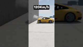Porsche 911 Crash Test BeamNG drive