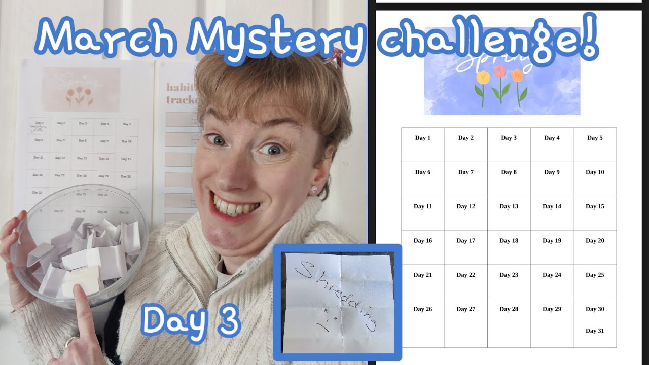 March Mystery Challenge Day 3 Youtube