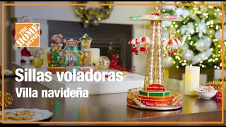 Sillas voladoras | Villa navideña | Navidad