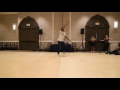 lindy hop class recap solo jazz routine with remy