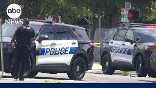 Standoff at California bank triggers lockdown and possible hostage situation
