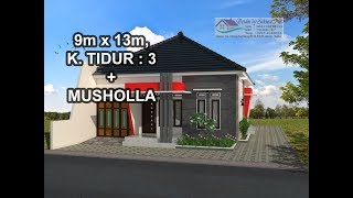 93 Model Desain Rumah Ndeso Terlihat Cantik