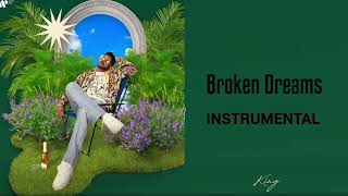 Broken Dreams | Official Instrumental Music Video With lyrics | Champagne Talk | King
