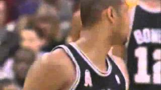 2002 NBA Playoffs Spurs vs. Lakers, Game 5: Tim Duncan Alley-Oop Reenactment